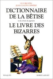 Tapa de Dictionnaire de la bêtise et des erreurs de jugement