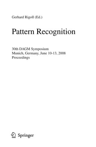 Tapa de Pattern Recognition