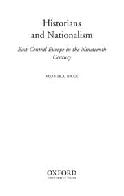 Tapa de Historians and nationalism