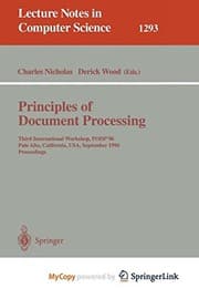 Tapa de Principles of Document Processing