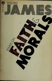 Tapa de Essays on faith and morals