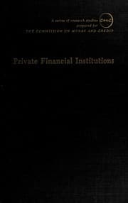 Tapa de Private financial institutions