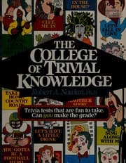 Tapa de The college of trivial knowledge