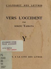 Tapa de Vers l'occident