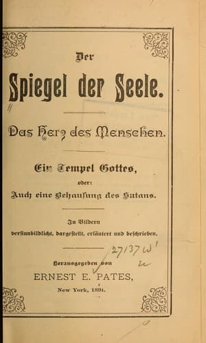 Tapa de Der Spiegel der Seele