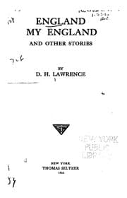 Tapa de England, my England, and other stories
