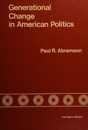 Tapa de Generational change in American politics