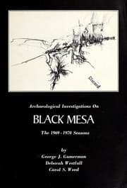 Tapa de Black Mesa; archaeological investigations on Black Mesa