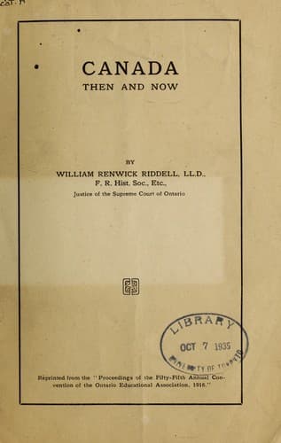 Tapa de Canada, then and now