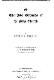 Tapa de Of the five wounds of the Holy Church