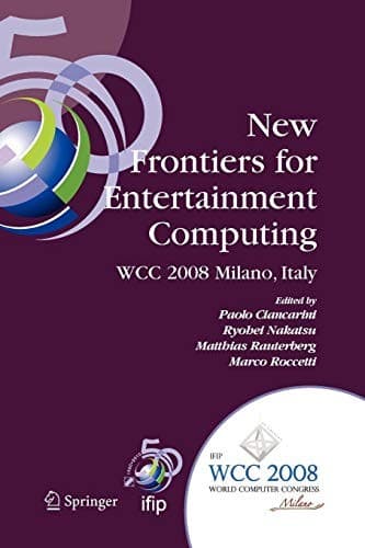 Tapa de New Frontiers for Entertainment Computing