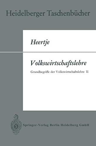 Tapa de Volkswirtschaftslehre