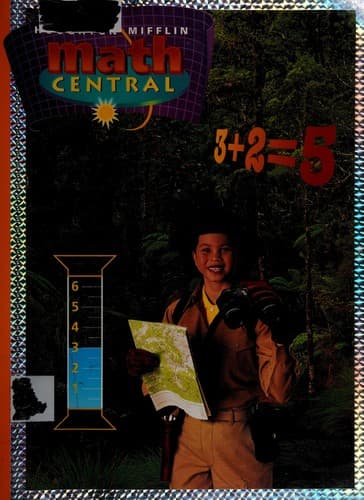 Tapa de Houghton Mifflin Math Central