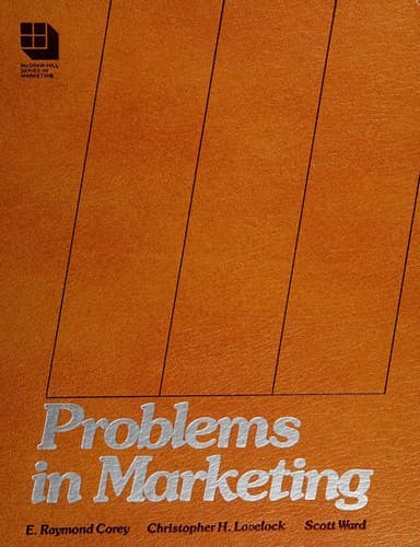 Tapa de Problems in marketing