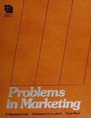 Tapa de Problems in marketing