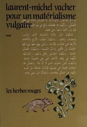 Tapa de Pour un matérialisme vulgaire