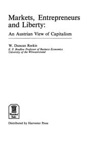 Tapa de Markets, entrepreneurs, and liberty