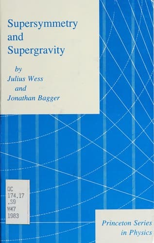 Tapa de Supersymmetry and supergravity