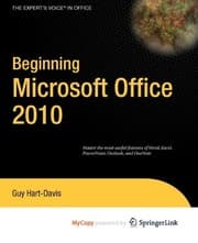 Tapa de Beginning Microsoft Office 2010