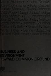 Tapa de Business and environment