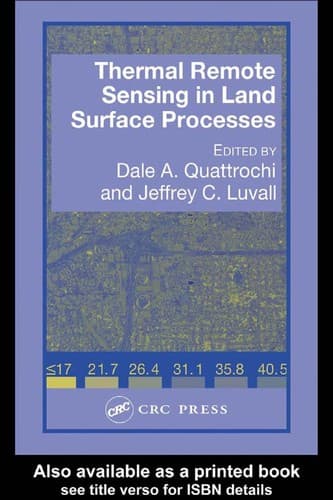 Tapa de Thermal remote sensing in land surface processes