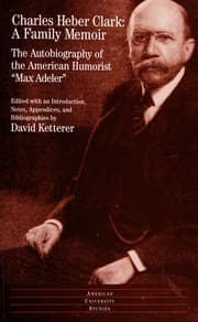 Tapa de A Family Memoir (American University Studies Series Xxiv, American Literature)