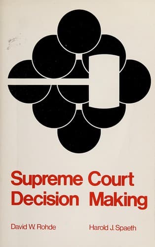 Tapa de Supreme Court decision making