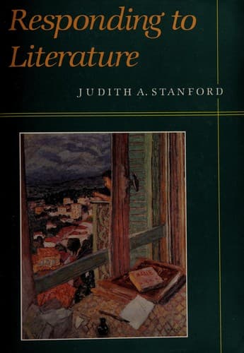 Tapa de Responding to literature