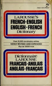 Tapa de FRENCH ENG DICT