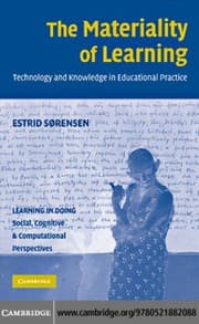 Tapa de The materiality of learning