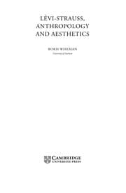 Tapa de Lévi-Strauss, anthropology and aesthetics