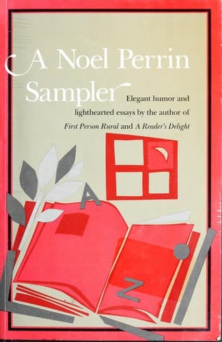 Tapa de A Noel Perrin Sampler