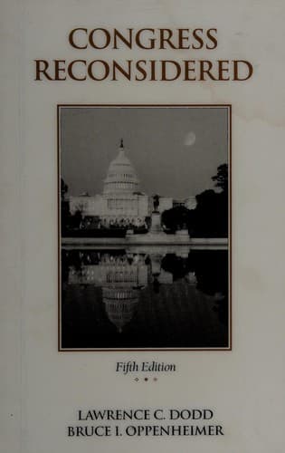 Tapa de Congress reconsidered