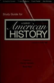Tapa de Study guide for : American history