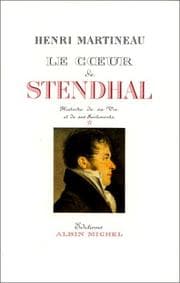 Tapa de Le Coeur de Stendhal, tome 1