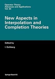 Tapa de New Aspects in Interpolation and Completion Theories