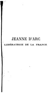 Tapa de Jeanne d'Arc, libératrice de la France