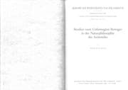 Tapa de Studien zum Unbewegten Beweger in der Naturphilosophie des Aristoteles