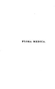 Tapa de Flora medica, a botanical account of plants used in medicine