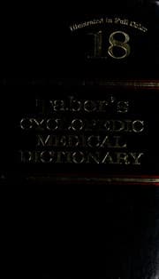 Tapa de Taber's cyclopedic medical dictionary