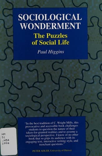 Tapa de Sociological wonderment