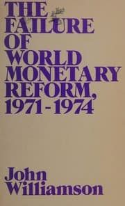 Tapa de The failure of world monetary reform, 1971-74