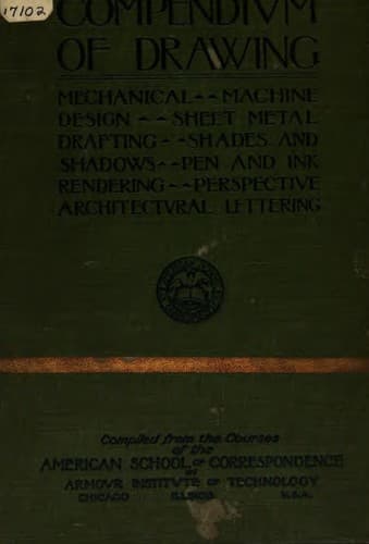 Tapa de Compendium of drawing