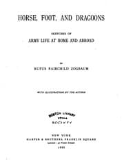 Tapa de Horse, Foot, and Dragoons: Sketches of Army Life at Home and Abroad