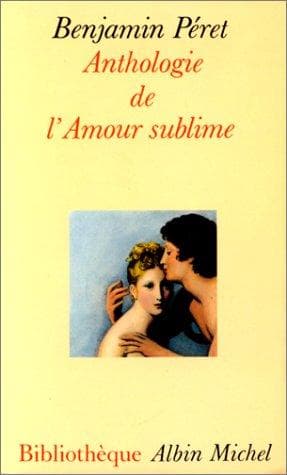 Tapa de Anthologie de l'amour sublime