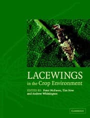Tapa de Lacewings in the crop environment