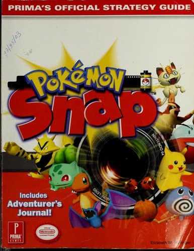 Tapa de Pokémon snap