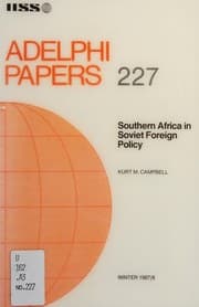Tapa de Southern Africa in Soviet foreign policy
