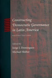 Tapa de Constructing democratic governance in Latin America