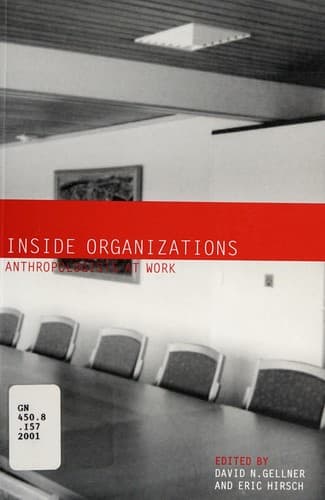 Tapa de Inside organizations